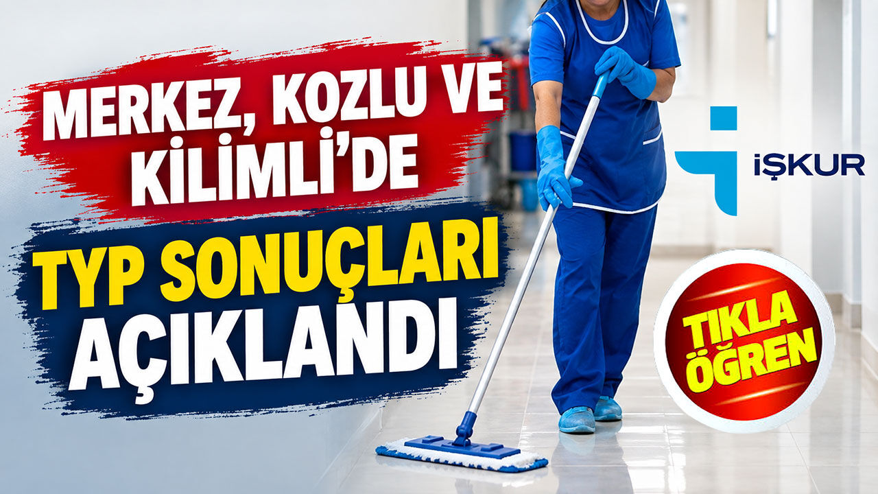 Zonguldak Merkez, Kozlu ve Kilimli’de TYP sonuçları açıklandı