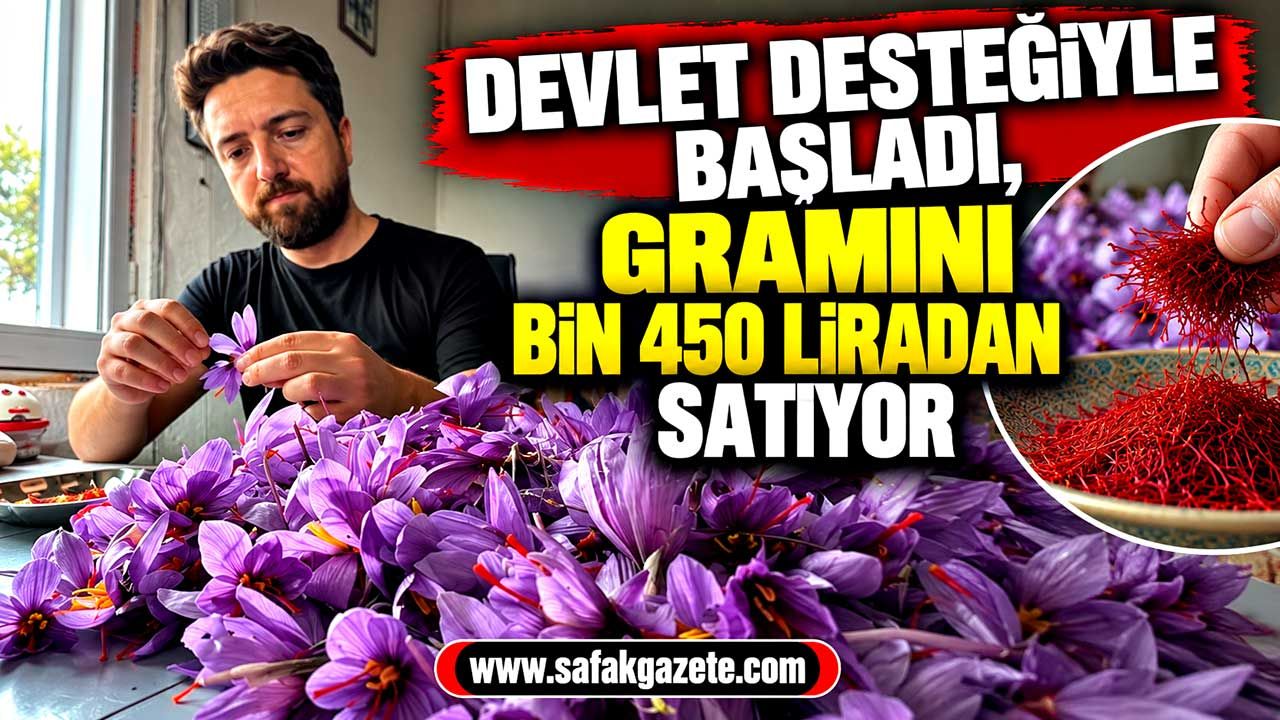 Devlet desteğiyle başladı, gramını bin 450 liradan satıyor