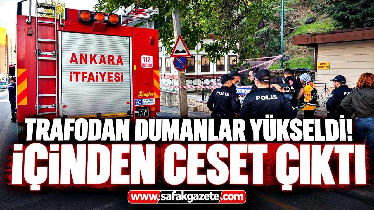 Trafodan dumanlar yükseldi! İçinden ceset çıktı