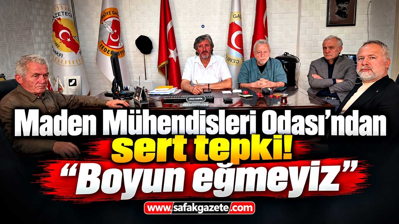 Kömür Kongresi tartışmasında sert çıkış! “Gelen geldi, gelmeyen gelmedi”