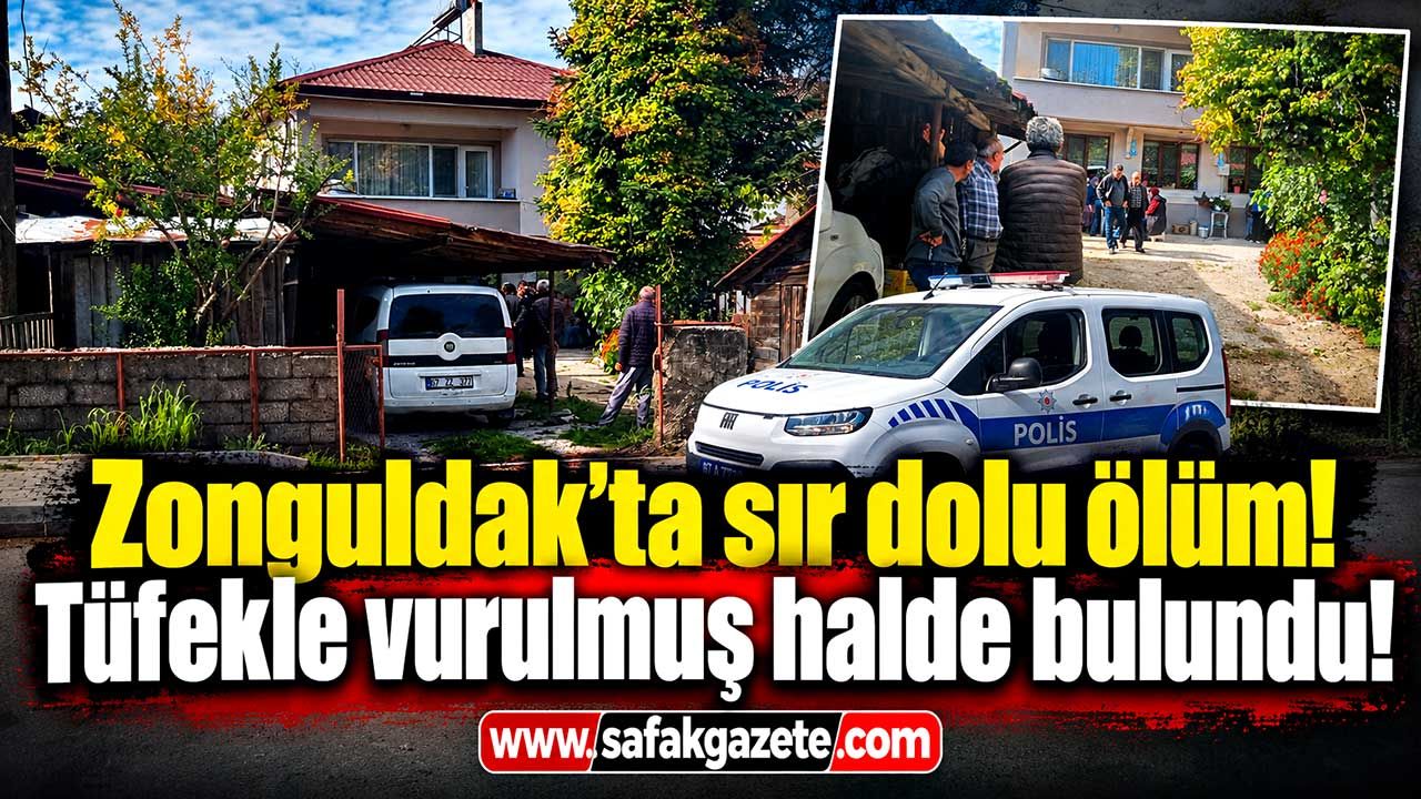 Zonguldak’ta şüpheli ölüm! İki çocuk babası evinde ölü bulundu