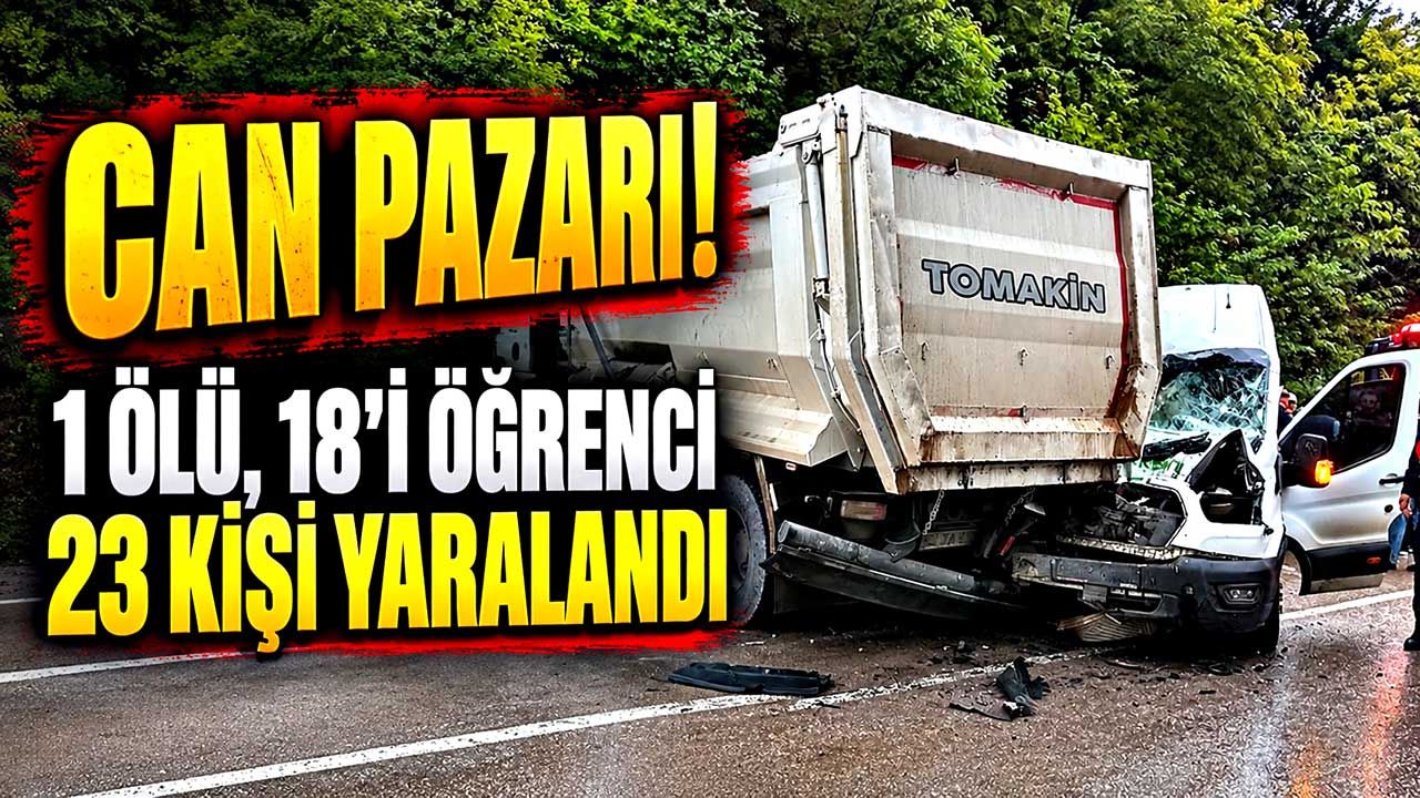Fatsa'da can pazarı! 18'i öğrenci 23 kişi yaralandı