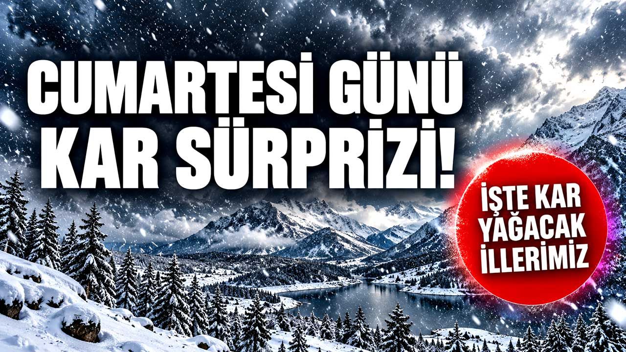 Ekim ayında kar sürprizi! 5 ilin yüksek kesimlerinde kar bekleniyor