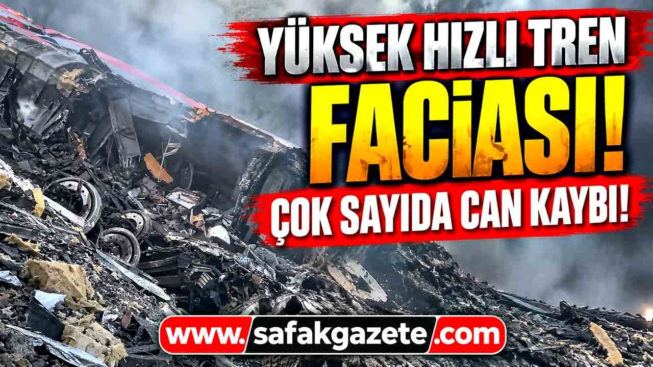 Yüksek Hızlı Tren Faciası! Çok Sayıda Can Kaybı!