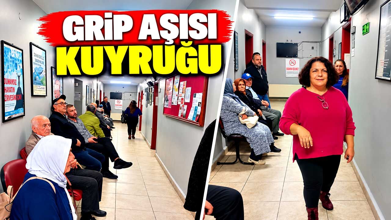 Grip aşısı kuyruğu