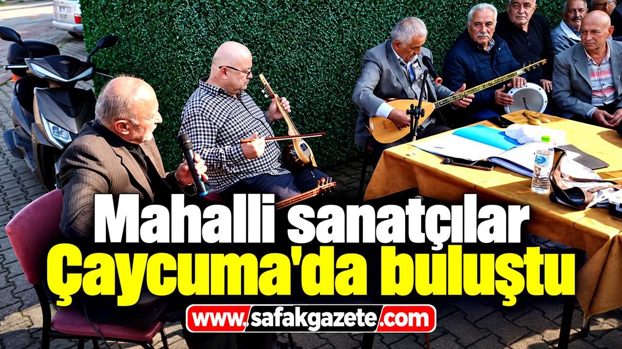 Çaycumalı sanatçılar halk konserinde buluştu