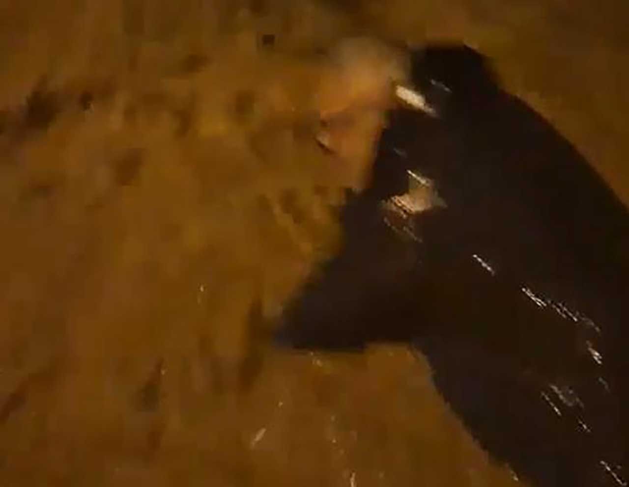 Armutlu’da sel sularına kapılan adamı böyle kurtardı