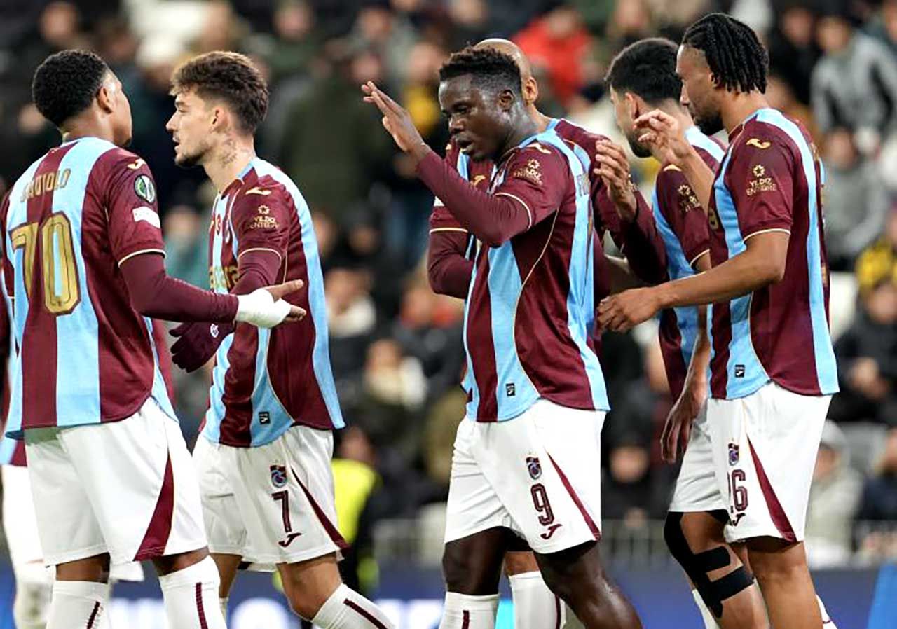 Trabzonspor Avrupa'ya fırtına gibi başladı! KuPS'u 4 golle devirdi
