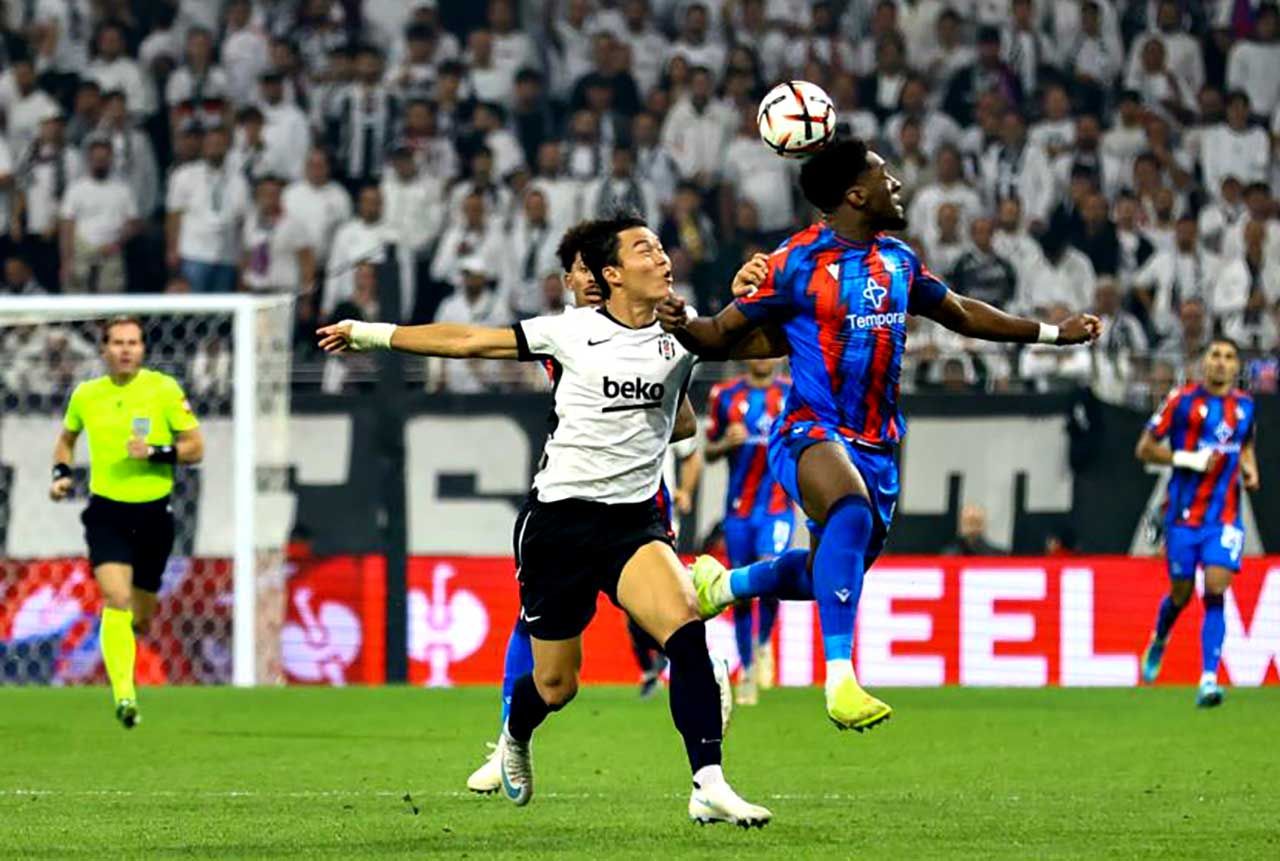 Beşiktaş Avrupa’da galibiyeti kaçırdı! 4 gollü mücadele