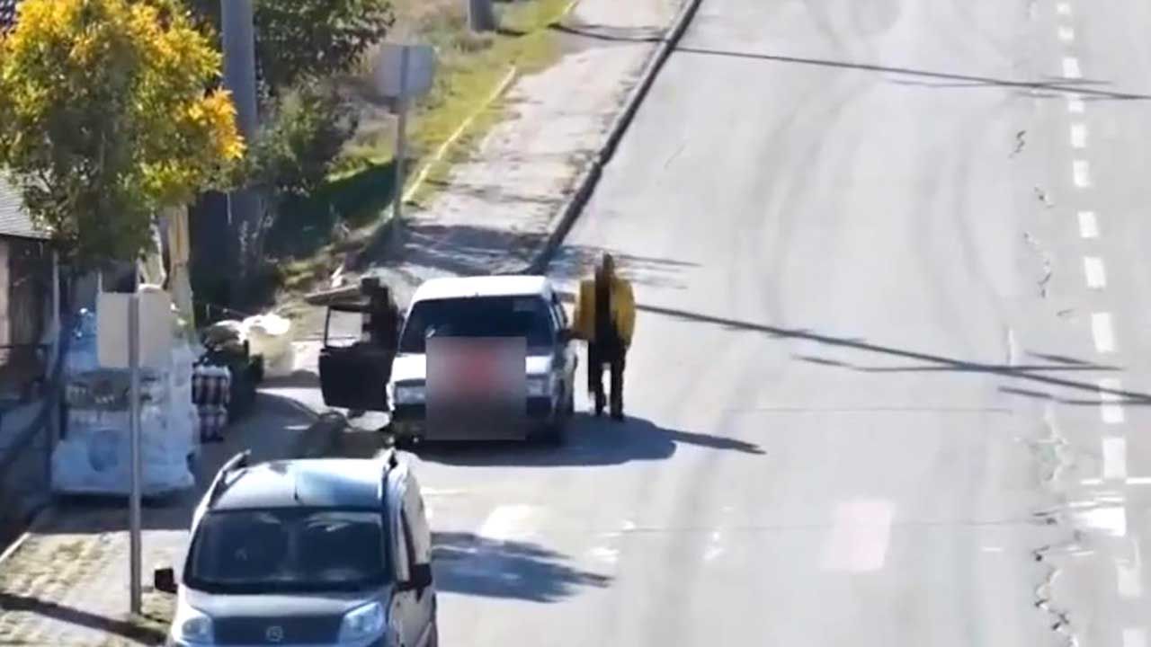 Ehliyetsiz sürücünün planını dron bozdu: 80 bin lira ceza