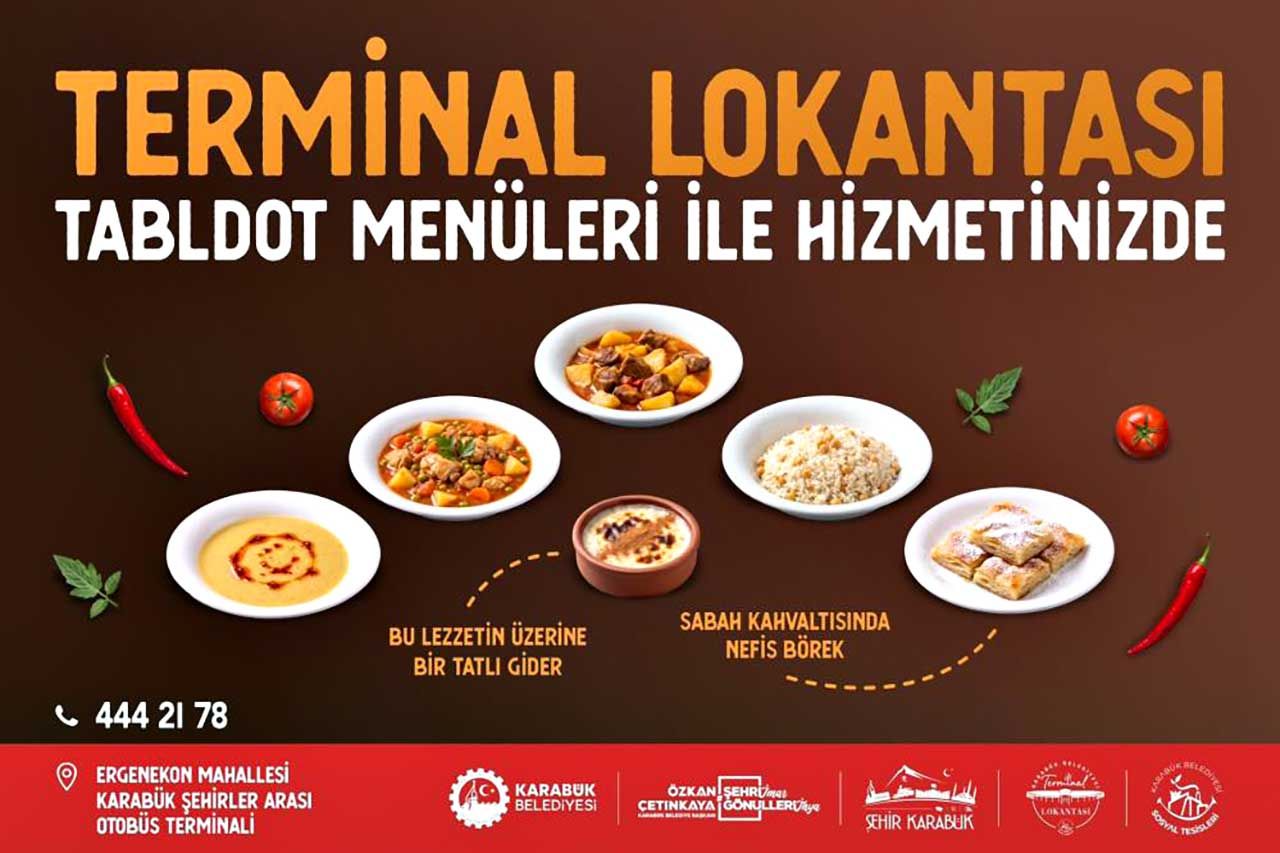 Terminal Lokantası'nda tabldot menü dönemi
