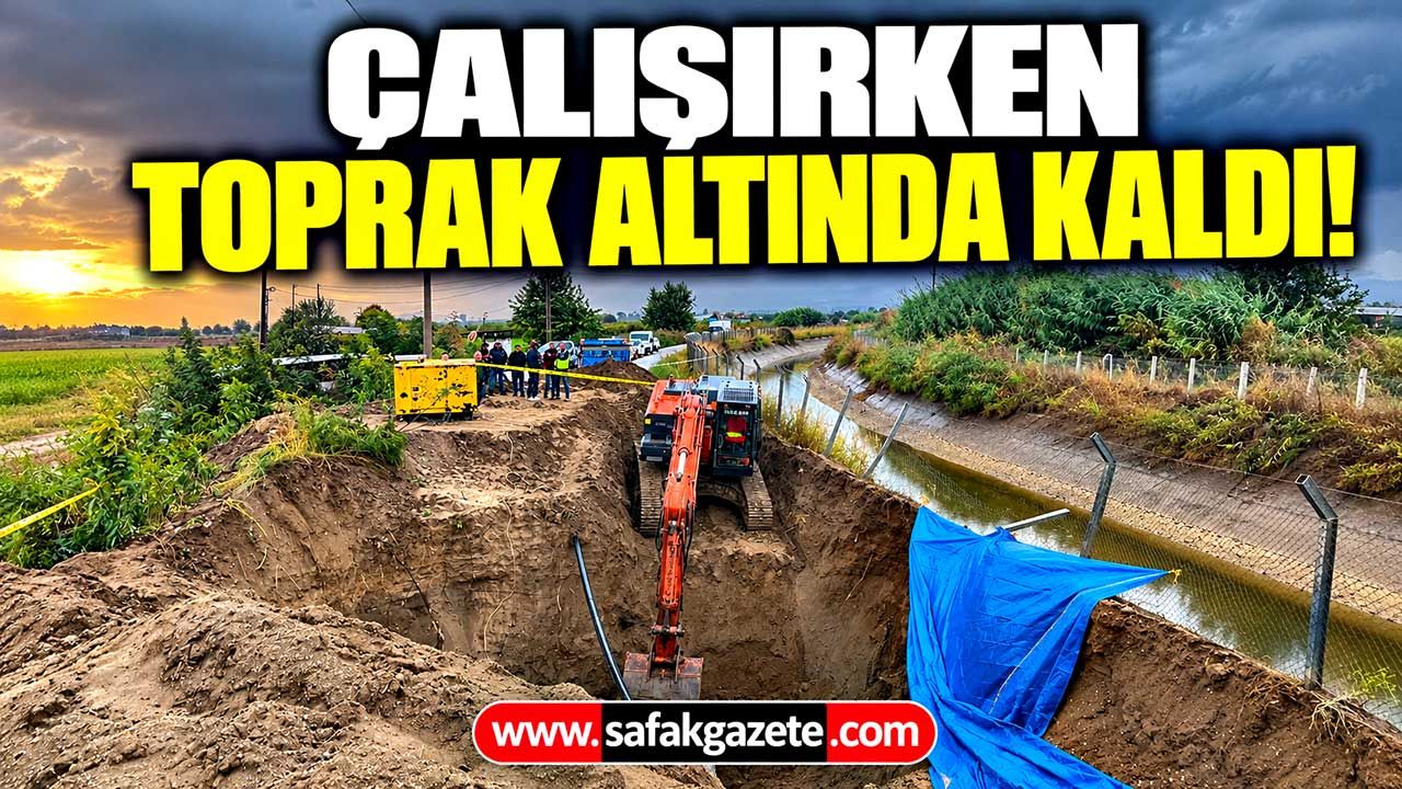 Toprak göçüğü faciası! 38 yaşındaki işçi hayatını kaybetti