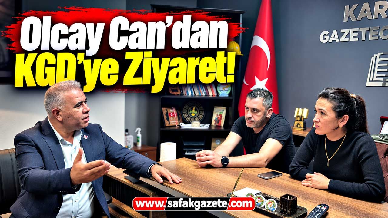 Olcay Can’dan KGD’ye Ziyaret! Gazetecileri Cumhuriyet Balosu’na Davet Etti