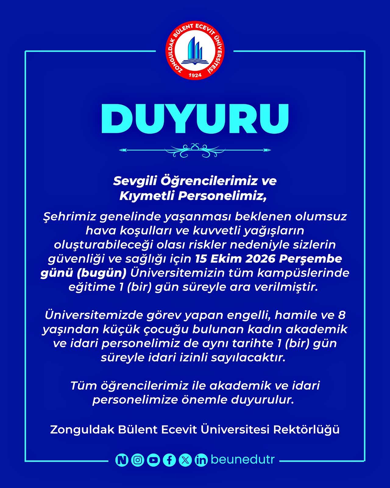 Beun Eğitim Durdu 1