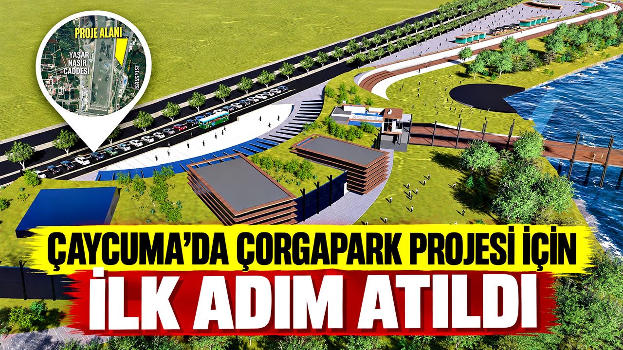 Çaycuma’da Çorgapark Projesi için ilk adım atıldı