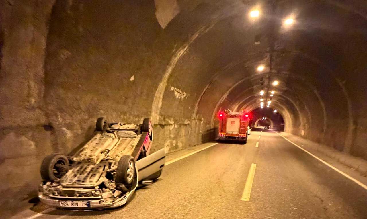 Değirmenağzı Tünellerinde Takla Attı (1)
