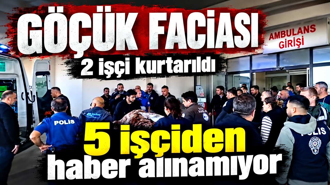Maden ocağında göçük: 2 yaralı, 5 işçi içeride