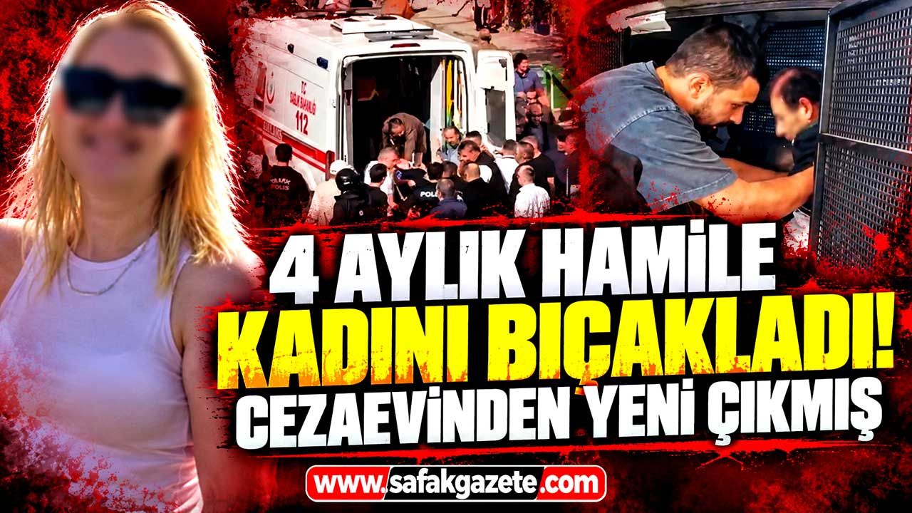 Hamile kadına dehşeti yaşattı! Yaralı halde bankaya sığındı, durumu ağır