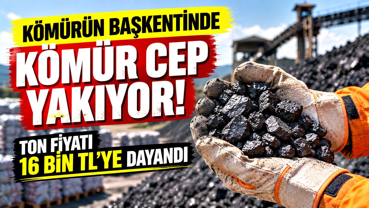 Kömürün başkentinde kömür cep yakıyor! Ton fiyatı 16 bin TL'ye dayandı