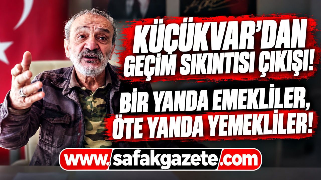 Küçükvar'dan geçim sıkıntısı çıkışı! “Bir yanda emekliler, öte yanda yemekliler!”