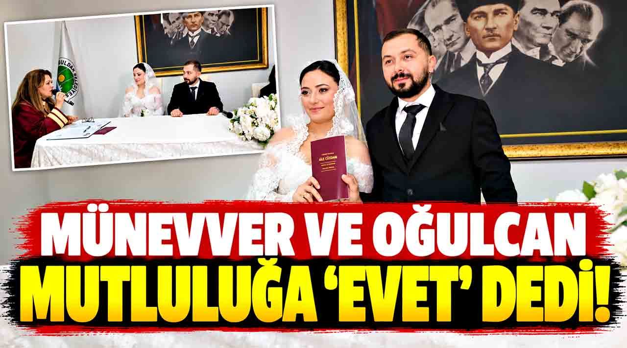 Zonguldak basın camiasında mutlu gün! Oğulcan Öz dünyaevine girdi