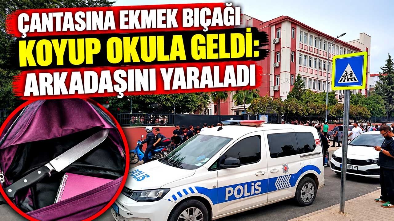 Okulda “dedikodu” kavgası: Kız öğrenci arkadaşını bıçakla yaraladı