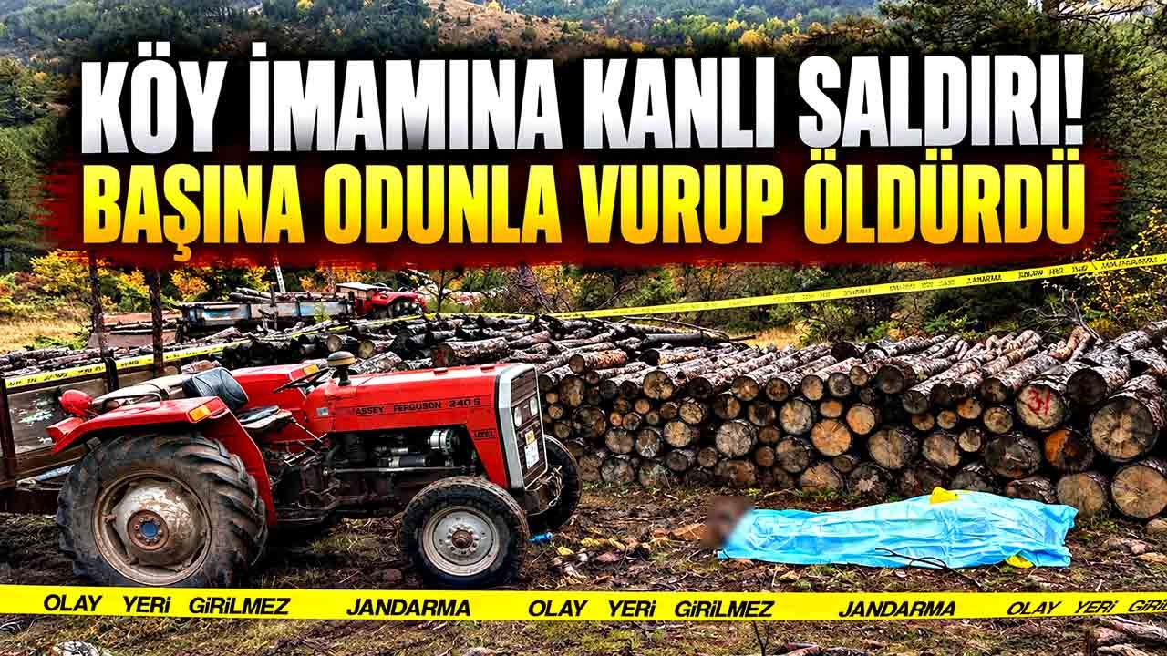 Kastamonu'da korkunç cinayet! 40 yaşındaki imam odunla öldürüldü