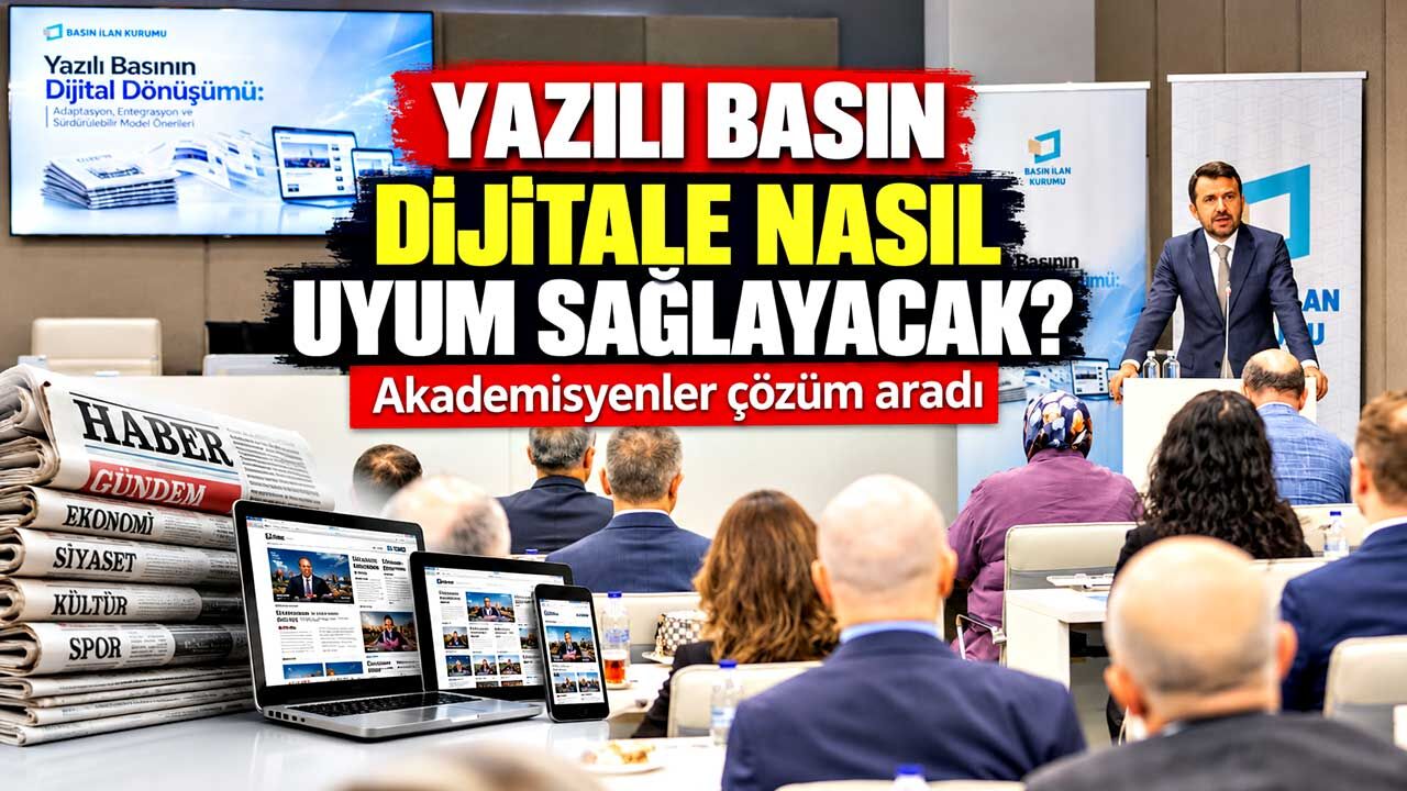 Yazılı basın dijitale nasıl uyum sağlayacak? Akademisyenler çözüm aradı