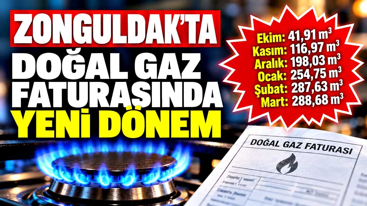 Zonguldak’ta kademeli doğal gaz tarifesi: Limiti aşanın faturası değişecek
